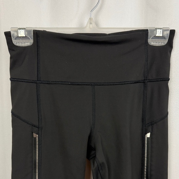 Athleta Rainier High Compression Brushed Interior High Rise Legging - Black - Sm - Picture 5 of 11